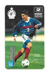 Télécarte Intercall - Equipe de France - Bixente Lizarazu - 2 minutes - Picture 1 of 2