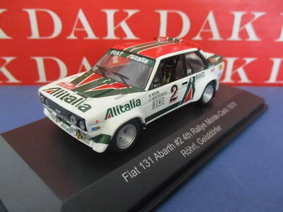 Die cast 1/43 Modellino Auto Fiat 131 Abarth Rally Monte Carlo 1978 W. Rohrl CMR - Immagine 1 di 4
