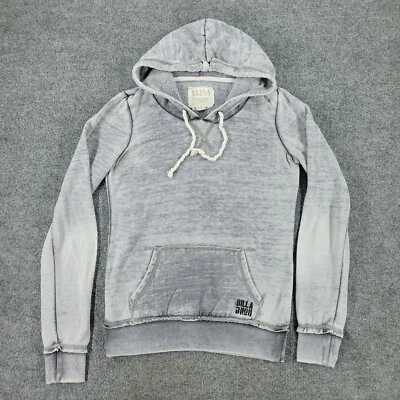 Толстовка женская Billabong средний серый пуловер толстовка с капюшоном карман с длинным рукавом для взрослых - Изображение 1 из 4