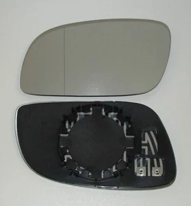 Vetro specchio VW Touran 1T1/1T2/1T3 sinistro 02/2003 fino al Facelift 04/2009 riscaldabile  - Foto 1 di 1
