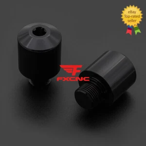 Empuñaduras de manillar CNC para Benelli TNT125 TNT135 BJ125 tapones de extremo tapa tornillos deslizantes - Imagen 1 de 15
