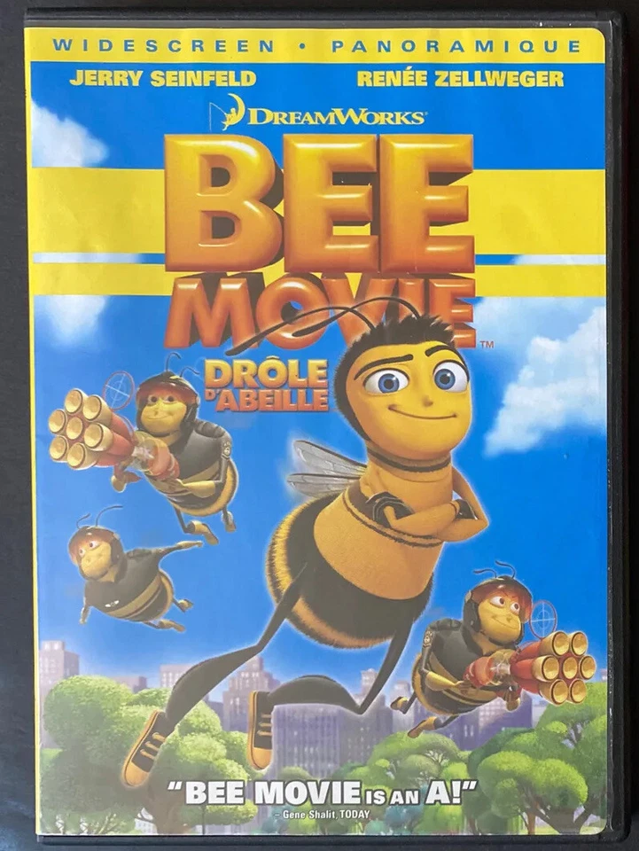 Dreamwork’s Bee Movie (DVD, 2007) Jerry Seinfeld FREE SHIPPING in Canada!! - Image 1 of 3