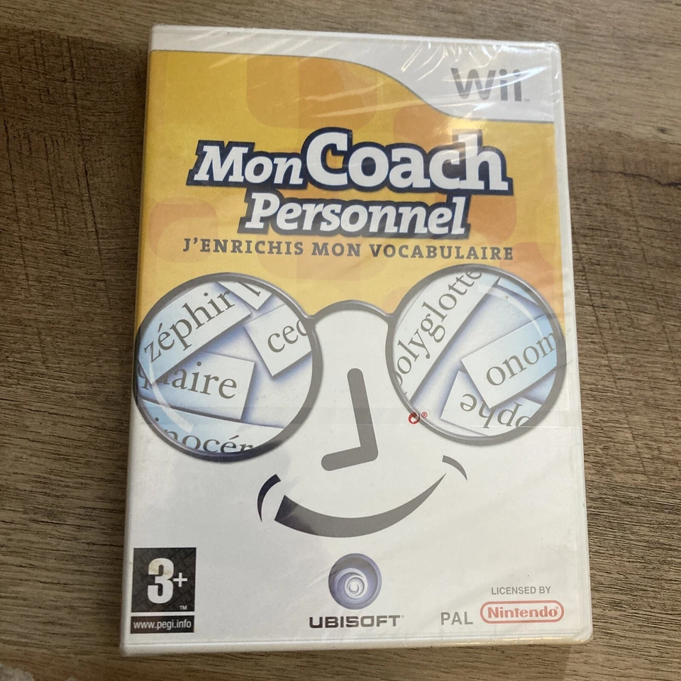 Mon Coach Personnel J'Enrichis Mon Vocabulaire Nintendo Wii Pal Ubisoft French - Image 1 of 1