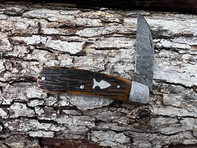 CUCHILLO ARTICULADO DESLIZANTE SACRED BEAR "TORY UTT" ACOLCHADO TRABAJADO PERSONALIZADO DAMASCO Foto 1 de 4