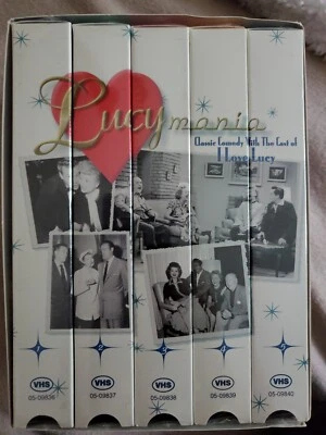 Lucy Mania Collector Series 5-Piece VHS Boxed Set Lucille Ball Desi Comedy NEW! - Image 1 of 3