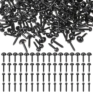 Small Safety Eyes for Crocheting, 500PCS Plastic Doll Mini Stuffed... - Picture 1 of 8