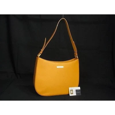 Bolso de hombro Burberry Nova de cuero a cuadros amarillo clásico vintage auténtico Foto 1 de 4