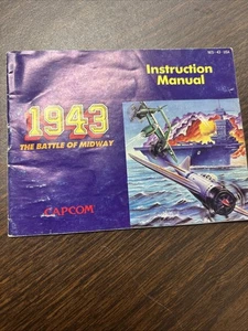 1943 The Battle of Midway - Nintendo NES Instruction Manual Booklet - Picture 1 of 6