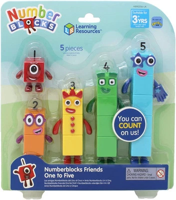 Numberblocks Friends One To Five - Image 1 of 3