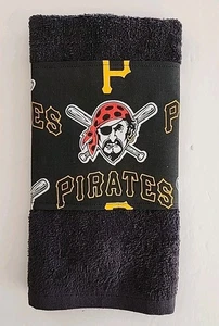 PITTSBURGH PIRATES GOLF TOWEL 11” X 18” (Black) - Picture 1 of 2