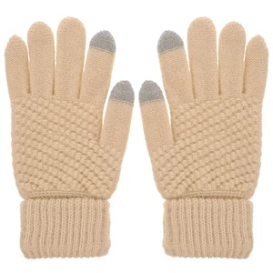 Fleece Warm Gloves Women's Miss Hand for Touch Screen Cold Weather - Picture 1 of 12