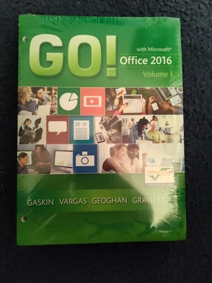 GO! with Microsoft Office 2016 Volume 1 Loose Leaf Unbound Brand New Sealed - Image 1 of 2