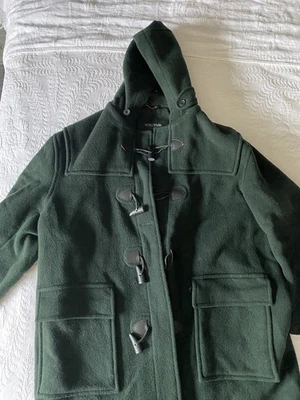 Brooks Brothers Size Large Mens Wool Blend Coat Parka England Green EUC - Image 1 of 4