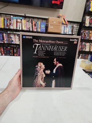 METROPOLITAN OPERA / WAGNER tannhauser - 2 laserdisc box - 🇺🇸 BUY 5 GET 5 FREE - Image 1 of 3