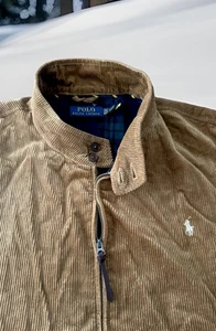 POLO RALPH LAUREN CORDUROY HEAVY LINED JACKET TAN-BROWN MENS BIG & TALL 2XLT - Picture 1 of 9