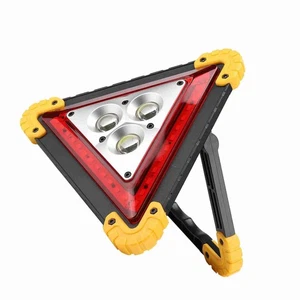 Triángulo de avería de coche 30W LED señal de parada de seguridad con luz de advertencia roja - Imagen 1 de 11