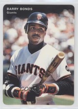 1994 Mother's Cookies San Francisco Giants Stadium Giveaway Barry Bonds #3