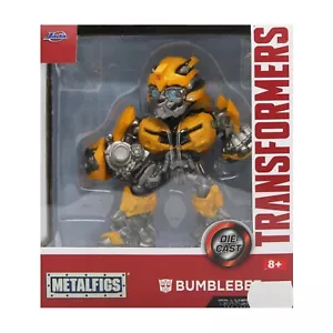 Jada Toys Transformers Metalfigs Bumblebee 10cm Metallo Die-Cast Statuetta - Foto 1 di 5