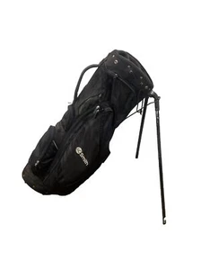 OGIO Golf Stand Carry Bag 6-Way Divider 8-Pocket Shoulder Strap Black Used - Picture 1 of 5
