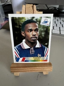 Panini World Cup France 1998 - Thierry Henry Rookie Sticker - Picture 1 of 2