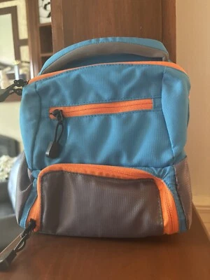 BOLSO DE ALMUERZO School Pottery Barn deportes pre k azul niño béisbol Disney viaje, Foto 1 de 4