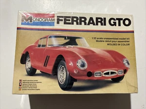 Monogram Ferrari GTO 1/25 Model Kit - 1978 Kit 2244 Vintage Sealed - Picture 1 of 12