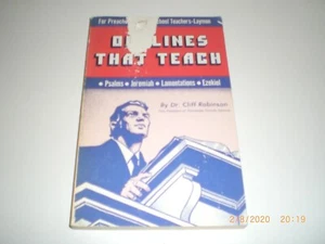 Outlines That Teach by Dr. Cliff Robinson Vintage Paperback - Bild 1 von 4