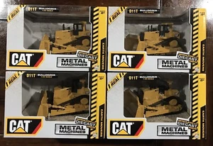Lot of 4 CAT Metal Machines 1:63 Scale D11T Bulldozer w/ Diecast Parts NIB LOOK! - Picture 1 of 5
