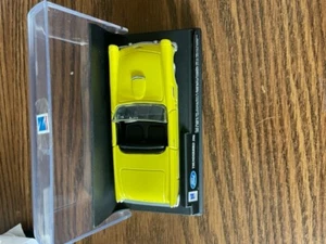 NEW RAY DIECAST 1956 FORD THUNDERBIRD CONVERTIBLE, YELLOW, 1:43, NEW IN CASE - Picture 1 of 5