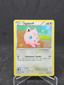 Tarjeta Pokemon Jigglypuff BW65 Blanco y Negro Black Star Promo - Imagen 1 de 2