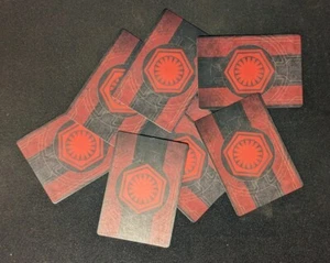 FIRST ORDER PILOT CARDS, X-WING MINIATURES (2nd ed), FANTASY FLIGHT, FFG - Picture 1 of 19