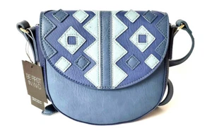 INC INTERNATIONAL CONCEPTS MARGINY SADDLE CROSSBODY BAG, RETAIL $60 - Picture 1 of 7