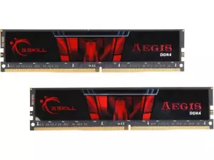 G.SKILL Aegis 32GB (2 x 16GB) 288-Pin PC RAM DDR4 3000 (PC4 24000) Desktop - Picture 1 of 3