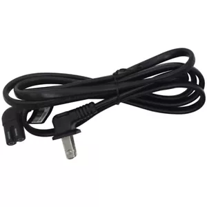 Samsung US AC Power Cord Right-Angle 2Prong Figure 8 For Samsung LED TV 4.9Ft - Picture 1 of 3