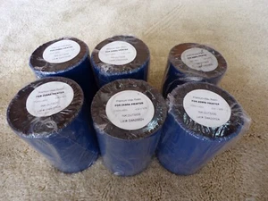 6 Rollen Wachs Thermotransfer Band, Zebra 110 mm x 450 m/4,33 Zoll x 1476 Zoll @cS - Bild 1 von 4