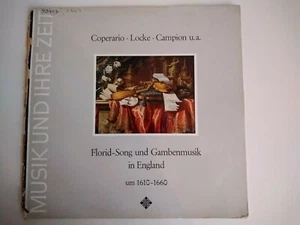 Coperario Locke Campion Florid-Song und Gambenmusik in England 12" Vinyl Record - Picture 1 of 6