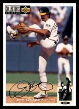 1994 Collector's Choice #495 Dennis Eckersley Oakland Athletics