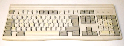 Mitsumi KPQ-E99ZC-12 - Vintage AT Keyboard:  5-Pin DIN – Free UK P&P!! - Image 1 of 4
