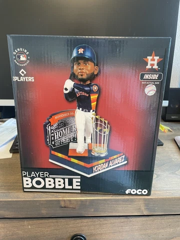 Yordan Alvarez Houston Astros 2022 World Series Champions Moment Bobblehead Cover
