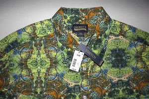 NEW WITH TAGS $69.50 DANIEL CREMIEUX COLORFUL SHIRT L/S MENS 3XL BIG X220 - Picture 1 of 3