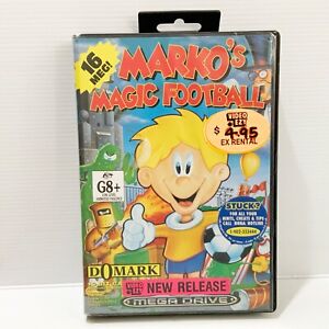 Marko’s Magic Football + Box - Sega Mega Drive - Tested & Working - Free Postage