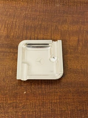 Cenicero vintage Art Deco de plata de ley con logotipo de Mercedes-Benz, Argentina Foto 1 de 4