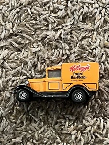 1979 MATCHBOX 1/64 Diecast Orange Ford Model A Kellogg’s Frosted Mini-Wheats - Picture 1 of 4
