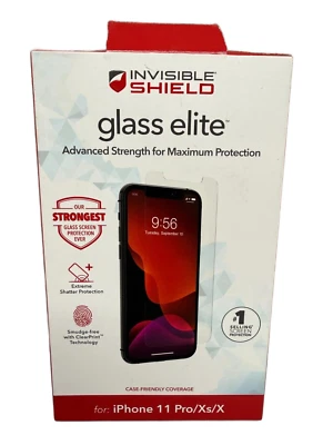 Protección de pantalla InvisibleShield Glass Elite - iPhone 11 Pro/XS/X Foto 1 de 4