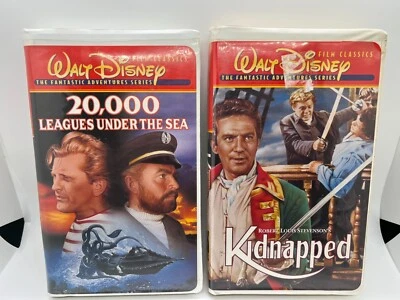 KIDNAPPED & 20,000 Leagues Under The Sea Walt Disney Fantastic Adventure Series - Image 1 of 4