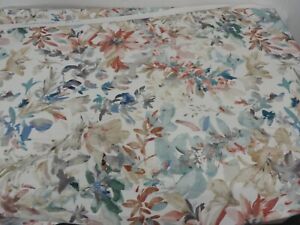 JANE CHURCHILL Fabric -SIBELLA  In Linen Blend- 145cm wide x 2.85M- RRP £110