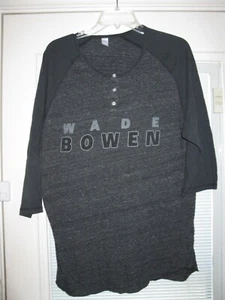 Wade Bowen tee shirt XXL raglan fits like XL 2 sided Texas Red dirt Music - Picture 1 of 6