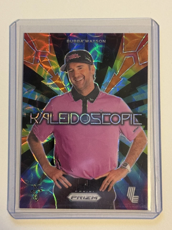 2024 Panini Prizm LIV Golf Kaleidoscopic Orange Scope #8 BUBBA WATSON SP - Image 1 of 1