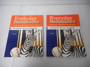 Wright Group Everyday Mathematics Grade 3 Student Math Journal Vol 1 & 2 - Bild 1 von 4