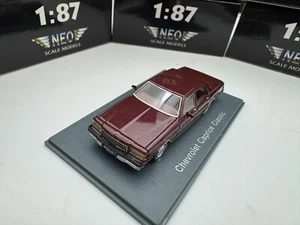 Neo 1/87 Chevrolet Caprice Classic Brown Red #5 - Picture 1 of 5